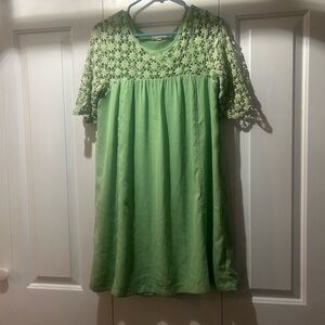 Green Lace Women’s Dress